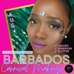 Barbados Crop Over Makeup 2025