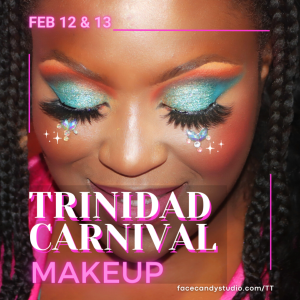 Trinidad Carnival Makeup 2024 with Face Candy Studio