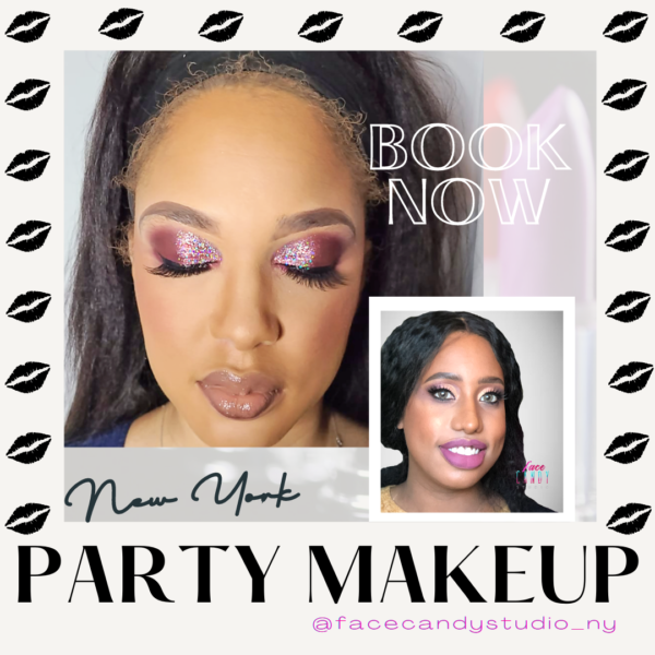 New York Party Makeup Appointment with Face Candy Studio New York