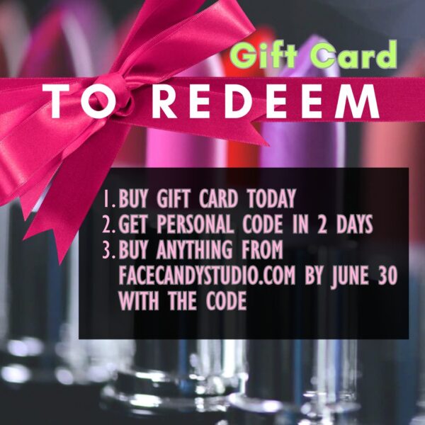 Face Candy Studio Beauty Gift Card - Image 2