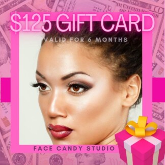 Face Candy Studio $125 Gift Card