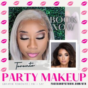 Toronto Party makeup Deposit